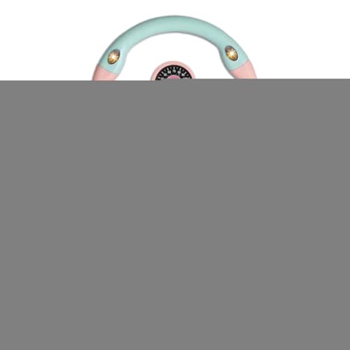Qfdiwr Simulationslenkrad für Bauchkontrolle, simuliert, entwickelt Motorik und Sinne. Leicht zu transportieren, ideal als Fahrspielzeug für Ihre Kleinen von Qfdiwr