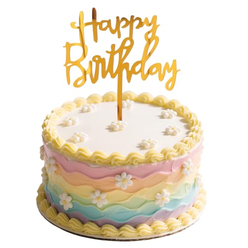 goldener Geburtstagskuchenaufsatz Acrylic Cake Toppers Happy Birthday doppelseitige Glitzerbuchstaben Kuchendekorationen Kuchenbuchstaben für die Fotoversorgung goldener Geburtstagskuchenaufsatz Acrylic Cake Toppers Happy Birthday doppelseitige Glitzerbuchstaben Kuchendekorationen Kuchenbuchstaben für die Fotoversorgung von QfwdfcTrenz
