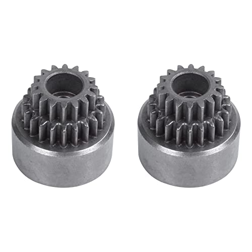 Qhpnunhq 2 x RC Kupplungsglocke (Double Gears) für 1:10 Nitro auf der Straße von Qhpnunhq