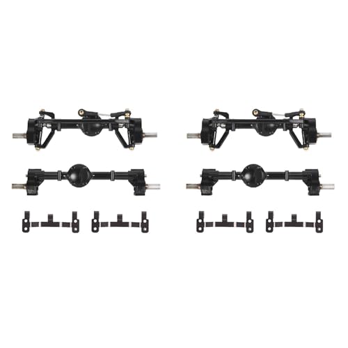 Qhpnunhq 2 x Torachse und Hinterachse mit Basis aus Metall für MN D90 MN-90 MN98 MN99S MN45 1/12 Stück Upgrade für RC Auto Qhpnunhq 2 x Torachse und Hinterachse mit Basis aus Metall für MN D90 MN-90 MN98 MN99S MN45 1/12 Stück Upgrade für RC Auto von Qhpnunhq