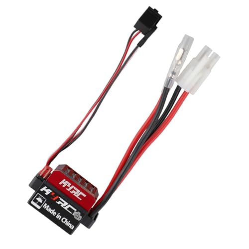 Qhpnunhq 60 A ESC RC Car ESC Geschwindigkeitsregler, elektrisch, gebürstet, 6 V/2 A, Ersatz für Auto, 1/10 RC, für -Plug Qhpnunhq 60 A ESC RC Car ESC Geschwindigkeitsregler, elektrisch, gebürstet, 6 V/2 A, Ersatz für Auto, 1/10 RC, für -Plug von Qhpnunhq