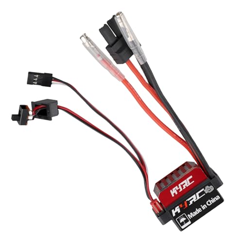 Qhpnunhq 60 A ESC RC Car ESC Geschwindigkeitsregler, elektrisch, gebürstet, 6 V/2 A, Ersatz für Auto, 1/10 RC, für -Plug Qhpnunhq 60 A ESC RC Car ESC Geschwindigkeitsregler, elektrisch, gebürstet, 6 V/2 A, Ersatz für Auto, 1/10 RC, für -Plug von Qhpnunhq