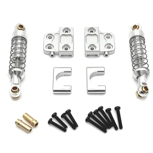 Qhpnunhq Aluminium Hinterachse Feder Befestigung Basteln RC Auto LKW RC Auto Zubehör für MN 1/12 MN82 LC79 MN78 Silber Qhpnunhq Aluminium Hinterachse Feder Befestigung Basteln RC Auto LKW RC Auto Zubehör für MN 1/12 MN82 LC79 MN78 Silber von Qhpnunhq