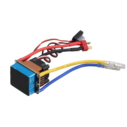 Qhpnunhq Geschwindigkeitsregler, ESC, gebürstet, wasserdicht, RC 480 A, mit Auslauf 5 V/3 A für/für Redcat/für/für Axial/für Auto, LKW, Boot Qhpnunhq Geschwindigkeitsregler, ESC, gebürstet, wasserdicht, RC 480 A, mit Auslauf 5 V/3 A für/für Redcat/für/für Axial/für Auto, LKW, Boot von Qhpnunhq
