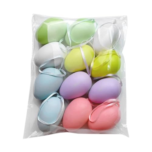 Qhpnunhq H Ostern Basteln handbemalte Eier zum Ausmalen von Kindergärten Simulationseier langlebig einfach zu verwenden von Qhpnunhq