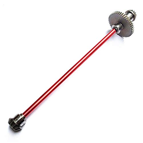 Qhpnunhq Upgrade-Teile der Getriebewelle der Hauptmittelachse aus Metall für 144001 1/14 RC Autozubehör Qhpnunhq Upgrade-Teile der Getriebewelle der Hauptmittelachse aus Metall für 144001 1/14 RC Autozubehör von Qhpnunhq