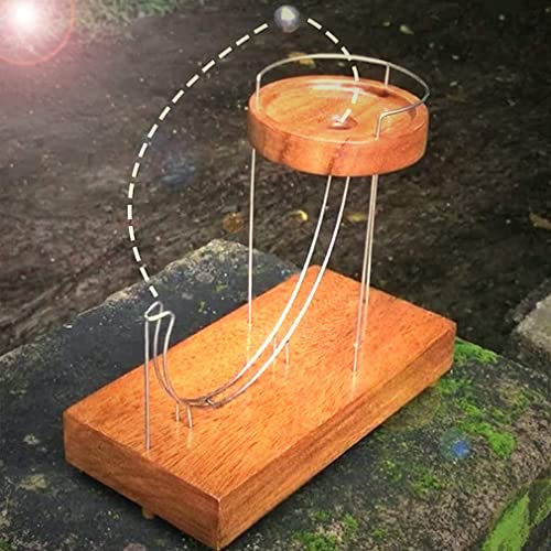 QiHhhh Kinetic Art-Rolling Ball Perpetuum Mobile Machine, Perpetual Motion Running Marble Machine FüR Tischdekoration, Holzskulptur BüRo Zuhause Schreibtisch QiHhhh Kinetic Art-Rolling Ball Perpetuum Mobile Machine, Perpetual Motion Running Marble Machine FüR Tischdekoration, Holzskulptur BüRo Zuhause Schreibtisch von QiHhhh