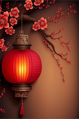 Klassische Puzzles, Puzzle für Erwachsene 1000 Teile, Red Plum Lantern Farbenfrohes Puzzle für Erwachsene und Kinder 75 x 50 cm Puzzlespiele Geschenke für Frauen, Geschenke für Männer Klassische Puzzles, Puzzle für Erwachsene 1000 Teile, Red Plum Lantern Farbenfrohes Puzzle für Erwachsene und Kinder 75 x 50 cm Puzzlespiele Geschenke für Frauen, Geschenke für Männer von QiHon
