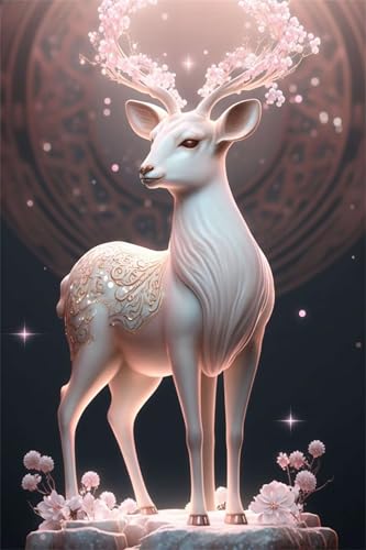 Klassische Puzzles, Puzzle für Erwachsene 120 Teile, Pink Animal Deer Farbenfrohes Puzzle für Erwachsene und Kinder 25 x 20 cm Puzzlespiele Geschenke für Frauen, Geschenke für Männer Klassische Puzzles, Puzzle für Erwachsene 120 Teile, Pink Animal Deer Farbenfrohes Puzzle für Erwachsene und Kinder 25 x 20 cm Puzzlespiele Geschenke für Frauen, Geschenke für Männer von QiHon
