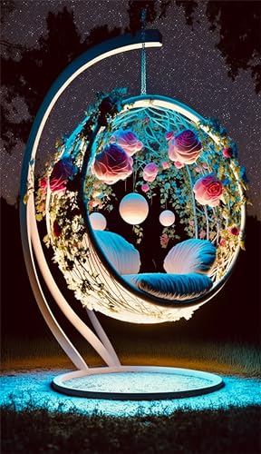 Klassische Puzzles, Puzzle für Erwachsene 120 Teile, Starry Sky Roses Farbenfrohes Puzzle für Erwachsene und Kinder 25 x 20 cm Puzzlespiele Geschenke für Frauen, Geschenke für Männer von QiHon