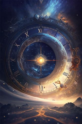 Klassische Puzzles, Puzzle für Erwachsene 120 Teile, Time Space Universe Farbenfrohes Puzzle für Erwachsene und Kinder 25 x 20 cm Puzzlespiele Geschenke für Frauen, Geschenke für Männer von QiHon
