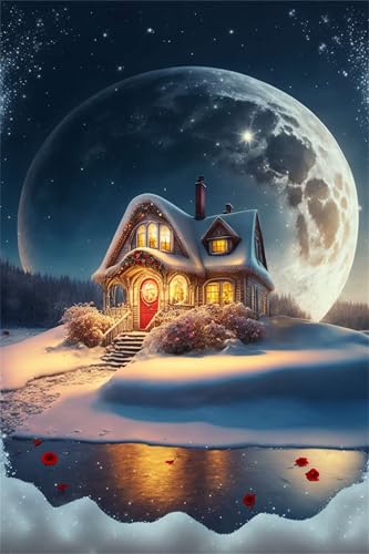Klassische Puzzles, Puzzle für Erwachsene 1200 Teile, Christmas Moon Farbenfrohes Puzzle für Erwachsene und Kinder 75 x 50 cm Puzzlespiele Geschenke für Frauen, Geschenke für Männer Klassische Puzzles, Puzzle für Erwachsene 1200 Teile, Christmas Moon Farbenfrohes Puzzle für Erwachsene und Kinder 75 x 50 cm Puzzlespiele Geschenke für Frauen, Geschenke für Männer von QiHon
