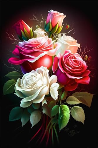 Klassische Puzzles, Puzzle für Erwachsene 1200 Teile, White Pink Roses Farbenfrohes Puzzle für Erwachsene und Kinder 75 x 50 cm Puzzlespiele Geschenke für Frauen, Geschenke für Männer Klassische Puzzles, Puzzle für Erwachsene 1200 Teile, White Pink Roses Farbenfrohes Puzzle für Erwachsene und Kinder 75 x 50 cm Puzzlespiele Geschenke für Frauen, Geschenke für Männer von QiHon