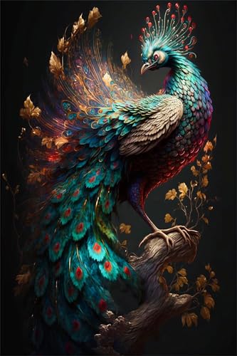 Klassische Puzzles, Puzzle für Erwachsene 200 Teile, Schöner Pfau Farbenfrohes Puzzle für Erwachsene und Kinder 35 x 25 cm Puzzlespiele Geschenke für Frauen, Geschenke für Männer Klassische Puzzles, Puzzle für Erwachsene 200 Teile, Schöner Pfau Farbenfrohes Puzzle für Erwachsene und Kinder 35 x 25 cm Puzzlespiele Geschenke für Frauen, Geschenke für Männer von QiHon