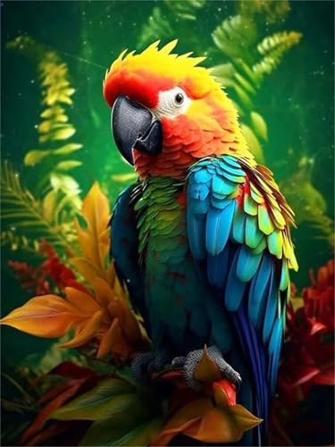 Klassische Puzzles, Puzzle für Erwachsene 2000 Teile, Cute Parrot Farbenfrohes Puzzle für Erwachsene und Kinder 100 x 70 cm Puzzlespiele Geschenke für Frauen, Geschenke für Männer von QiHon