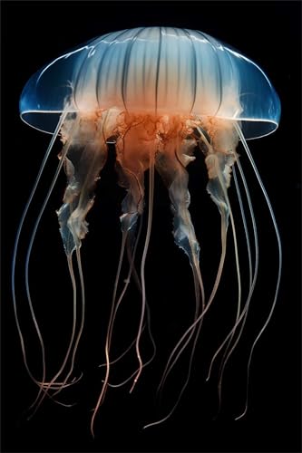 Klassische Puzzles, Puzzle für Erwachsene 2000 Teile, Jellyfish Farbenfrohes Puzzle für Erwachsene und Kinder 100 x 70 cm Puzzlespiele Geschenke für Frauen, Geschenke für Männer von QiHon