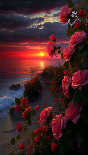 Klassische Puzzles, Puzzle für Erwachsene 2000 Teile, Sonnenuntergang Landschaft Rosen Farbenfrohes Puzzle für Erwachsene und Kinder 100 x 70 cm Puzzlespiele Geschenke für Frauen, Geschenke für Männer Klassische Puzzles, Puzzle für Erwachsene 2000 Teile, Sonnenuntergang Landschaft Rosen Farbenfrohes Puzzle für Erwachsene und Kinder 100 x 70 cm Puzzlespiele Geschenke für Frauen, Geschenke für Männer von QiHon
