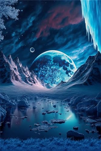 Klassische Puzzles, Puzzle für Erwachsene 300 Teile, Fantasy Landscape Farbenfrohes Puzzle für Erwachsene und Kinder 38 x 26 cm Puzzlespiele Geschenke für Frauen, Geschenke für Männer von QiHon