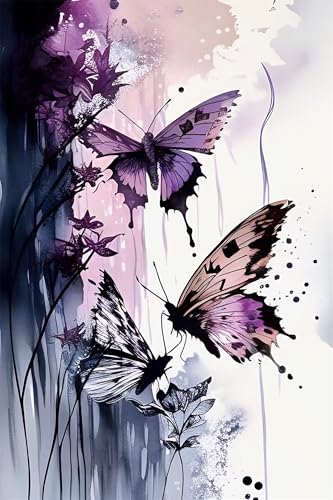 Klassische Puzzles, Puzzle für Erwachsene 300 Teile, Purple Butterfly Farbenfrohes Puzzle für Erwachsene und Kinder 40 x 28 cm Puzzlespiele Geschenke für Frauen, Geschenke für Männer Klassische Puzzles, Puzzle für Erwachsene 300 Teile, Purple Butterfly Farbenfrohes Puzzle für Erwachsene und Kinder 40 x 28 cm Puzzlespiele Geschenke für Frauen, Geschenke für Männer von QiHon