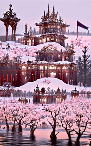 Klassische Puzzles, Puzzle für Erwachsene 300 Teile, Rosa Schloss Farbenfrohes Puzzle für Erwachsene und Kinder 38 x 26 cm Puzzlespiele Geschenke für Frauen, Geschenke für Männer Klassische Puzzles, Puzzle für Erwachsene 300 Teile, Rosa Schloss Farbenfrohes Puzzle für Erwachsene und Kinder 38 x 26 cm Puzzlespiele Geschenke für Frauen, Geschenke für Männer von QiHon