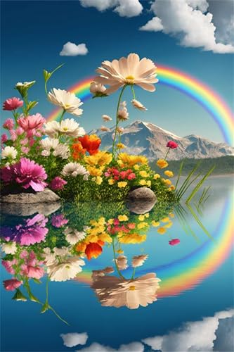 Klassische Puzzles, Puzzle für Erwachsene 300 Teile, See Reflexionsblume Farbenfrohes Puzzle für Erwachsene und Kinder 40 x 28 cm Puzzlespiele Geschenke für Frauen, Geschenke für Männer Klassische Puzzles, Puzzle für Erwachsene 300 Teile, See Reflexionsblume Farbenfrohes Puzzle für Erwachsene und Kinder 40 x 28 cm Puzzlespiele Geschenke für Frauen, Geschenke für Männer von QiHon