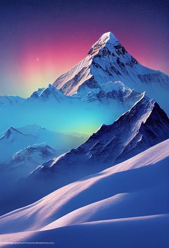 Klassische Puzzles, Puzzle für Erwachsene 300 Teile, Snowy Peaks Landschaft Farbenfrohes Puzzle für Erwachsene und Kinder 38 x 26 cm Puzzlespiele Geschenke für Frauen, Geschenke für Männer Klassische Puzzles, Puzzle für Erwachsene 300 Teile, Snowy Peaks Landschaft Farbenfrohes Puzzle für Erwachsene und Kinder 38 x 26 cm Puzzlespiele Geschenke für Frauen, Geschenke für Männer von QiHon