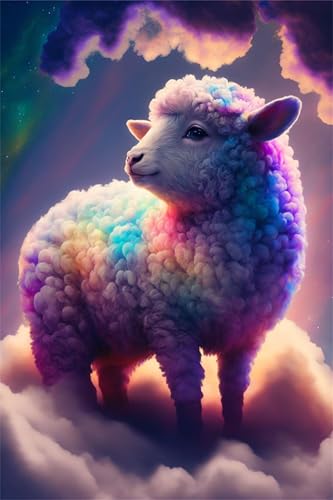 Klassische Puzzles, Puzzle für Erwachsene 500 Teile, Colorful Cute Animals Farbenfrohes Puzzle für Erwachsene und Kinder 52 x 38 cm Puzzlespiele Geschenke für Frauen, Geschenke für Männer von QiHon