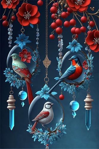 Klassische Puzzles, Puzzle für Erwachsene 500 Teile, Flower Animals Farbenfrohes Puzzle für Erwachsene und Kinder 52 x 38 cm Puzzlespiele Geschenke für Frauen, Geschenke für Männer von QiHon