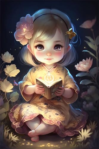 Klassische Puzzles, Puzzle für Erwachsene 500 Teile, Pink Cute Girl Farbenfrohes Puzzle für Erwachsene und Kinder 52 x 38 cm Puzzlespiele Geschenke für Frauen, Geschenke für Männer von QiHon
