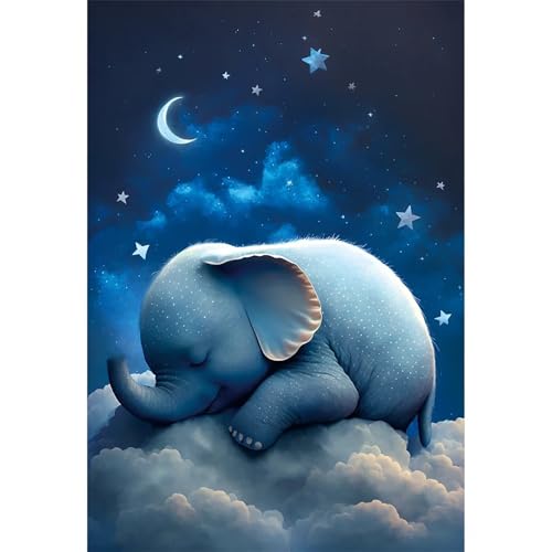 Klassische Puzzles, Puzzle für Erwachsene 500 Teile, Sternenhimmel Elefant Farbenfrohes Puzzle für Erwachsene und Kinder 52 x 38 cm Puzzlespiele Geschenke für Frauen, Geschenke für Männer Klassische Puzzles, Puzzle für Erwachsene 500 Teile, Sternenhimmel Elefant Farbenfrohes Puzzle für Erwachsene und Kinder 52 x 38 cm Puzzlespiele Geschenke für Frauen, Geschenke für Männer von QiHon