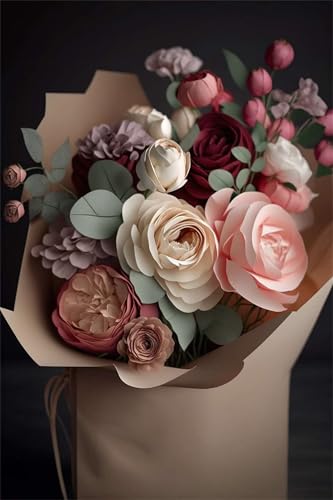 Klassische Puzzles, Puzzle für Erwachsene 700 Teile, Rosa Rosenstrauß Farbenfrohes Puzzle für Erwachsene und Kinder 52 x 38 cm Puzzlespiele Geschenke für Frauen, Geschenke für Männer Klassische Puzzles, Puzzle für Erwachsene 700 Teile, Rosa Rosenstrauß Farbenfrohes Puzzle für Erwachsene und Kinder 52 x 38 cm Puzzlespiele Geschenke für Frauen, Geschenke für Männer von QiHon