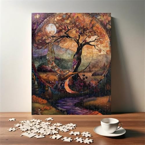 Puzzle 100 Teile Baumlandschaft 40 x 28 cm Puzzles für Erwachsene Herausforderndes Rätsel Lernspiel für Die Ganze Familie Geschenke für Frauen Männer 100 Teile Puzzle Puzzle 100 Teile Baumlandschaft 40 x 28 cm Puzzles für Erwachsene Herausforderndes Rätsel Lernspiel für Die Ganze Familie Geschenke für Frauen Männer 100 Teile Puzzle von QiHon