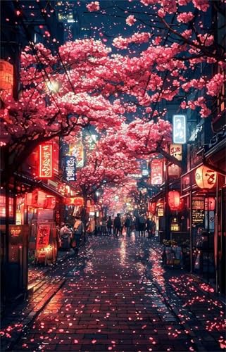 Puzzle 100 Teile Rosa Blumen Straße 40 x 28 cm Puzzles für Erwachsene Herausforderndes Rätsel Lernspiel für Die Ganze Familie Geschenke für Frauen Männer 100 Teile Puzzle Puzzle 100 Teile Rosa Blumen Straße 40 x 28 cm Puzzles für Erwachsene Herausforderndes Rätsel Lernspiel für Die Ganze Familie Geschenke für Frauen Männer 100 Teile Puzzle von QiHon