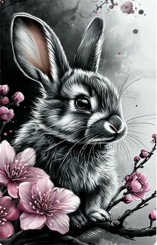 Puzzle 100 Teile Tier Kaninchen Blume 40 x 28 cm Puzzles für Erwachsene Herausforderndes Rätsel Lernspiel für Die Ganze Familie Geschenke für Frauen Männer 100 Teile Puzzle Puzzle 100 Teile Tier Kaninchen Blume 40 x 28 cm Puzzles für Erwachsene Herausforderndes Rätsel Lernspiel für Die Ganze Familie Geschenke für Frauen Männer 100 Teile Puzzle von QiHon