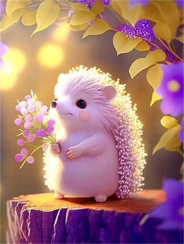 Puzzle 1000 Teile Blume Tier Igel, Puzzle Erwachsene 75 x 50 cm, Herausforderndes Rätsel, Puzzlespiele für Die Ganze Familie, Klassische Puzzles für Erwachsene 1000 Teile Puzzle 1000 Teile Blume Tier Igel, Puzzle Erwachsene 75 x 50 cm, Herausforderndes Rätsel, Puzzlespiele für Die Ganze Familie, Klassische Puzzles für Erwachsene 1000 Teile von QiHon