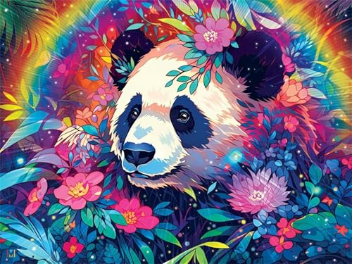 Puzzle 1000 Teile Erwachsene Blume Tier Panda 75 x 50 cm Puzzles für Erwachsene Pädagogisches Spiel Herausforderung Spielzeug Impossible Puzzle 1000 Teile Puzzles Puzzle 1000 Teile Erwachsene Blume Tier Panda 75 x 50 cm Puzzles für Erwachsene Pädagogisches Spiel Herausforderung Spielzeug Impossible Puzzle 1000 Teile Puzzles von QiHon