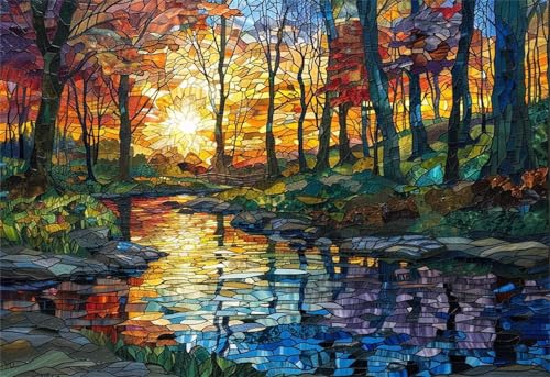 Puzzle 1000 Teile Erwachsene Dschungel Sonnenuntergang 75 x 50 cm Puzzles für Erwachsene Pädagogisches Spiel Herausforderung Spielzeug Impossible Puzzle 1000 Teile Puzzles Puzzle 1000 Teile Erwachsene Dschungel Sonnenuntergang 75 x 50 cm Puzzles für Erwachsene Pädagogisches Spiel Herausforderung Spielzeug Impossible Puzzle 1000 Teile Puzzles von QiHon