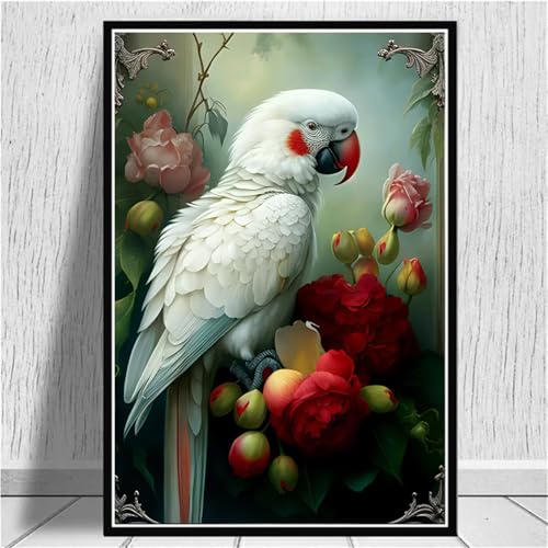 Puzzle 1000 Teile Papageienblumen, Puzzle Erwachsene 75 x 50 cm, Herausforderndes Rätsel, Puzzlespiele für Die Ganze Familie, Klassische Puzzles für Erwachsene 1000 Teile Puzzle 1000 Teile Papageienblumen, Puzzle Erwachsene 75 x 50 cm, Herausforderndes Rätsel, Puzzlespiele für Die Ganze Familie, Klassische Puzzles für Erwachsene 1000 Teile von QiHon