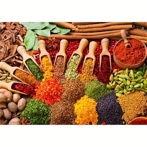 Puzzle 1000 Teile Würzen, Puzzle Erwachsene 75 x 50 cm, Herausforderndes Rätsel, Puzzlespiele für Die Ganze Familie, Klassische Puzzles für Erwachsene 1000 Teile Puzzle 1000 Teile Würzen, Puzzle Erwachsene 75 x 50 cm, Herausforderndes Rätsel, Puzzlespiele für Die Ganze Familie, Klassische Puzzles für Erwachsene 1000 Teile von QiHon