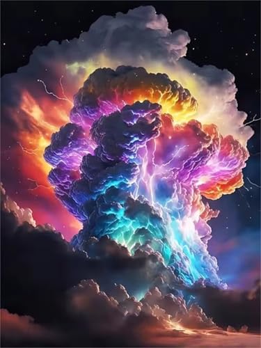 Puzzle 120 Teile Bunte Wolken, Puzzle Erwachsene 25 x 20 cm, Herausforderndes Rätsel, Puzzlespiele für Die Ganze Familie, Klassische Puzzles für Erwachsene 120 Teile Puzzle 120 Teile Bunte Wolken, Puzzle Erwachsene 25 x 20 cm, Herausforderndes Rätsel, Puzzlespiele für Die Ganze Familie, Klassische Puzzles für Erwachsene 120 Teile von QiHon