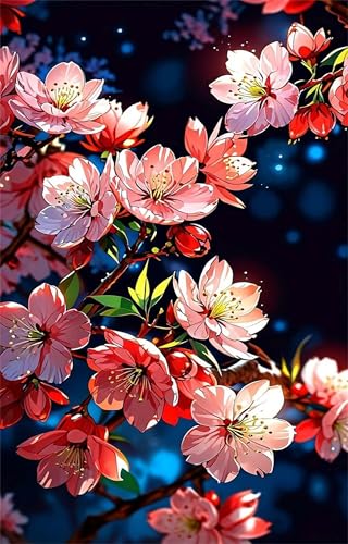 Puzzle 120 Teile Erwachsene Rosa Blumen 25 x 20 cm Puzzles für Erwachsene Pädagogisches Spiel Herausforderung Spielzeug Impossible Puzzle 120 Teile Puzzles von QiHon