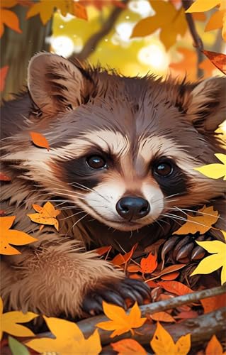 Puzzle 120 Teile Erwachsene Waschbär Blatt 25 x 20 cm Puzzles für Erwachsene Pädagogisches Spiel Herausforderung Spielzeug Impossible Puzzle 120 Teile Puzzles Puzzle 120 Teile Erwachsene Waschbär Blatt 25 x 20 cm Puzzles für Erwachsene Pädagogisches Spiel Herausforderung Spielzeug Impossible Puzzle 120 Teile Puzzles von QiHon