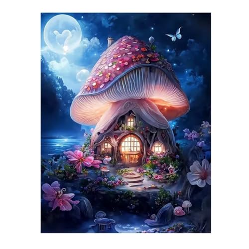 Puzzle 120 Teile Fantasie Pilzhaus, Puzzle Erwachsene 25 x 20 cm, Herausforderndes Rätsel, Puzzlespiele für Die Ganze Familie, Klassische Puzzles für Erwachsene 120 Teile Puzzle 120 Teile Fantasie Pilzhaus, Puzzle Erwachsene 25 x 20 cm, Herausforderndes Rätsel, Puzzlespiele für Die Ganze Familie, Klassische Puzzles für Erwachsene 120 Teile von QiHon