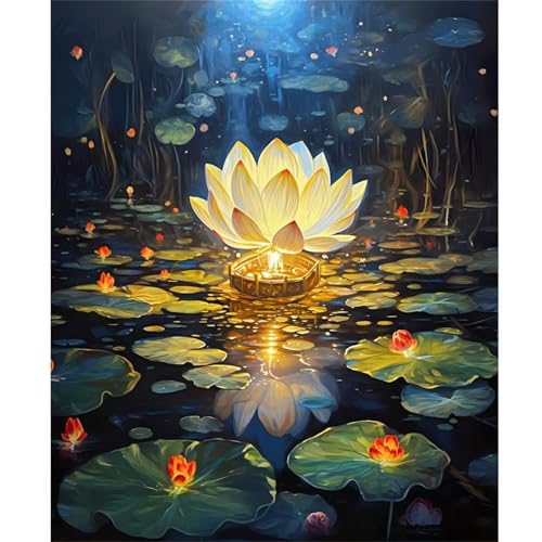 Puzzle 120 Teile Gelbe Lotusblume, Puzzle Erwachsene 25 x 20 cm, Herausforderndes Rätsel, Puzzlespiele für Die Ganze Familie, Klassische Puzzles für Erwachsene 120 Teile von QiHon