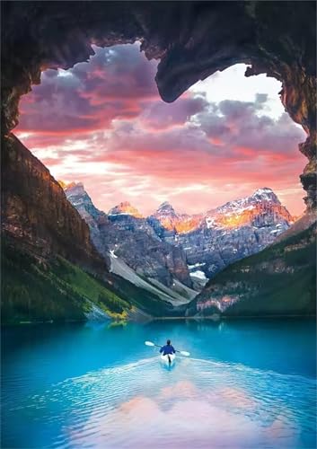 Puzzle 120 Teile Lochlandschaft, Puzzle Erwachsene 25 x 20 cm, Herausforderndes Rätsel, Puzzlespiele für Die Ganze Familie, Klassische Puzzles für Erwachsene 120 Teile Puzzle 120 Teile Lochlandschaft, Puzzle Erwachsene 25 x 20 cm, Herausforderndes Rätsel, Puzzlespiele für Die Ganze Familie, Klassische Puzzles für Erwachsene 120 Teile von QiHon