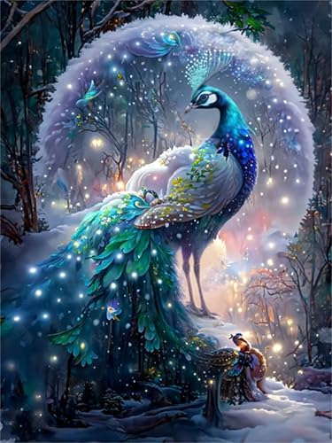 Puzzle 120 Teile Schneetier Pfau, Puzzle Erwachsene 25 x 20 cm, Herausforderndes Rätsel, Puzzlespiele für Die Ganze Familie, Klassische Puzzles für Erwachsene 120 Teile Puzzle 120 Teile Schneetier Pfau, Puzzle Erwachsene 25 x 20 cm, Herausforderndes Rätsel, Puzzlespiele für Die Ganze Familie, Klassische Puzzles für Erwachsene 120 Teile von QiHon