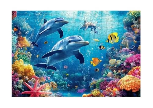 Puzzle 120 Teile Unterwasserwelt, Puzzle Erwachsene 25 x 20 cm, Herausforderndes Rätsel, Puzzlespiele für Die Ganze Familie, Klassische Puzzles für Erwachsene 120 Teile Puzzle 120 Teile Unterwasserwelt, Puzzle Erwachsene 25 x 20 cm, Herausforderndes Rätsel, Puzzlespiele für Die Ganze Familie, Klassische Puzzles für Erwachsene 120 Teile von QiHon