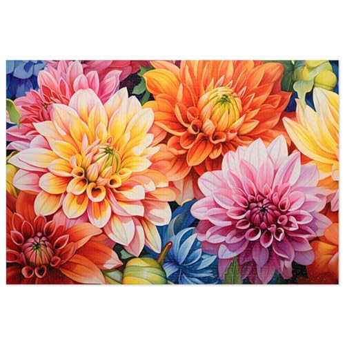 Puzzle 1200 Teile Blume 75 x 50 cm Puzzles für Erwachsene Herausforderndes Rätsel Lernspiel für Die Ganze Familie Geschenke für Frauen Männer 1200 Teile Puzzle Puzzle 1200 Teile Blume 75 x 50 cm Puzzles für Erwachsene Herausforderndes Rätsel Lernspiel für Die Ganze Familie Geschenke für Frauen Männer 1200 Teile Puzzle von QiHon