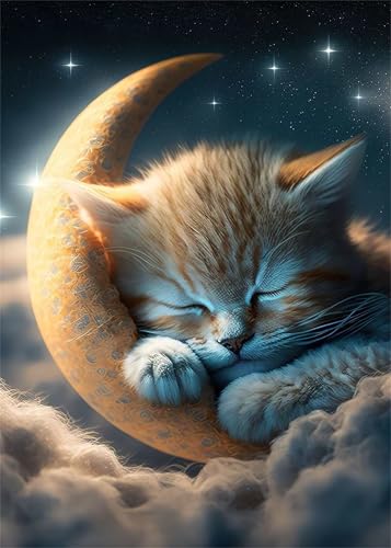 Puzzle 1314 Teile Erwachsene Tier Katze Mond 75 x 50 cm Puzzles für Erwachsene Pädagogisches Spiel Herausforderung Spielzeug Impossible Puzzle 1314 Teile Puzzles Puzzle 1314 Teile Erwachsene Tier Katze Mond 75 x 50 cm Puzzles für Erwachsene Pädagogisches Spiel Herausforderung Spielzeug Impossible Puzzle 1314 Teile Puzzles von QiHon