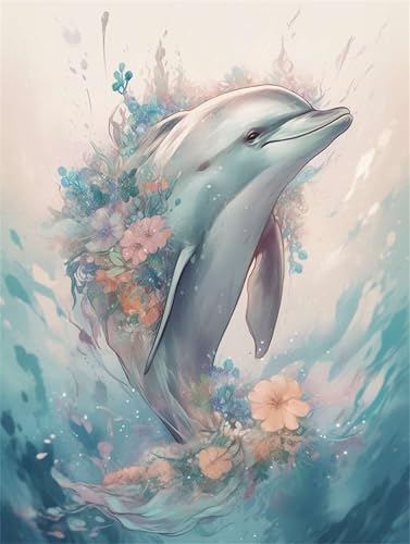 Puzzle 150 Teile Aquarell Delphin 35 x 25 cm Puzzles für Erwachsene Herausforderndes Rätsel Lernspiel für Die Ganze Familie Geschenke für Frauen Männer 150 Teile Puzzle Puzzle 150 Teile Aquarell Delphin 35 x 25 cm Puzzles für Erwachsene Herausforderndes Rätsel Lernspiel für Die Ganze Familie Geschenke für Frauen Männer 150 Teile Puzzle von QiHon